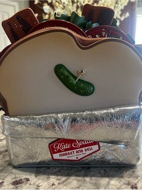 kate spade Novelty Deli Sandwich crossbody (full size sandwich bag)